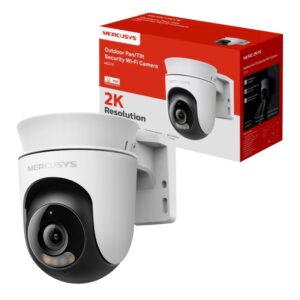 CAMARA MERCUSYS MC510 EXTERIOR WIFI PANORAMICA 2K QHD 360 GRADOS