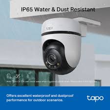 CAMARA TPLINK TAPO C510W INTELIGENTE WIFI 360 GRADOS 2K NIGHT VISION COLOR IP65 EXTERIOR