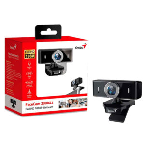 CAMARA WEB GENIUS FACE CAM 2000X2 FHD 1080P BLACK