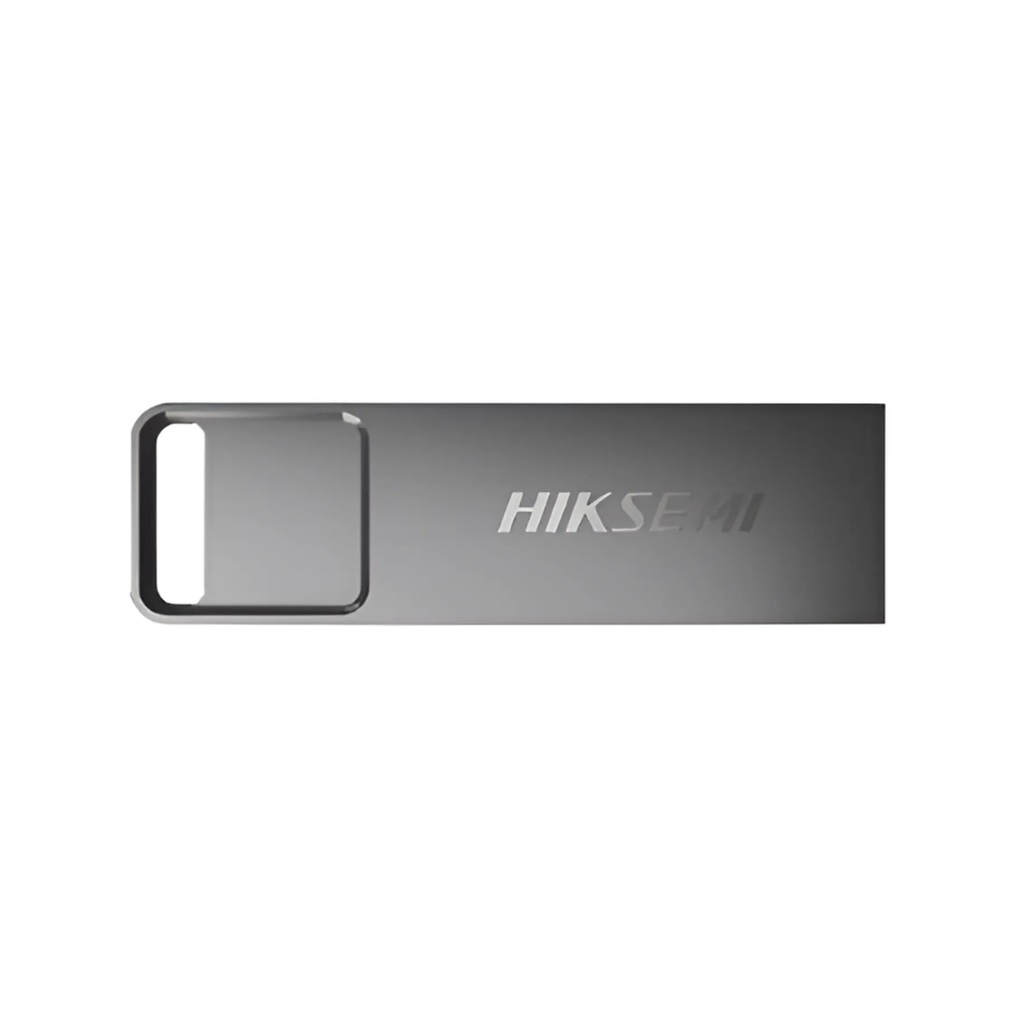 FLASH MEMORY HIKSEMI 64GB E301 U3 3.2 GRIS METALICO