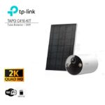 CAMARA DE SEGURIDAD TPLINK TAPO C410 KIT SMART WIFI PANEL SOLAR 2K