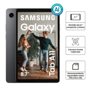 TABLET SAMSUNG TAB A11 SM-X133 MEDIATEK HELIO G99 4GB,64GB,8.7"HD,GRAY