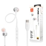 HEADPHONES JBL TUNE 310C WIRED USB-C WHITE