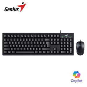 TECLADO GENIUS +MOUSE KM-100SE USB BLACK