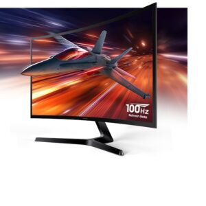 MONITOR SAMSUNG 24" MOD.S24D366GAN GAMING CURVED S36GD FULL-HD 100HZ D-SUB HDMI BLACK