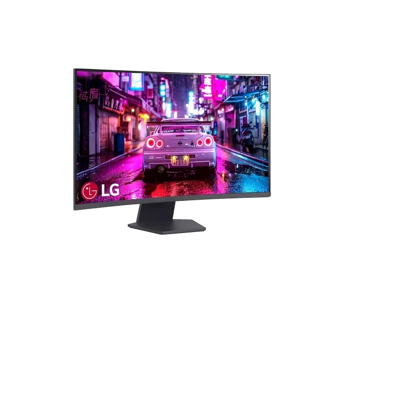 MONITOR LG 32" MOD.32GS60QC ULTRAGEAR GAMING CURVO QHD 2560X1440 IPS 1MS 180HZ FREESYNC BLACK