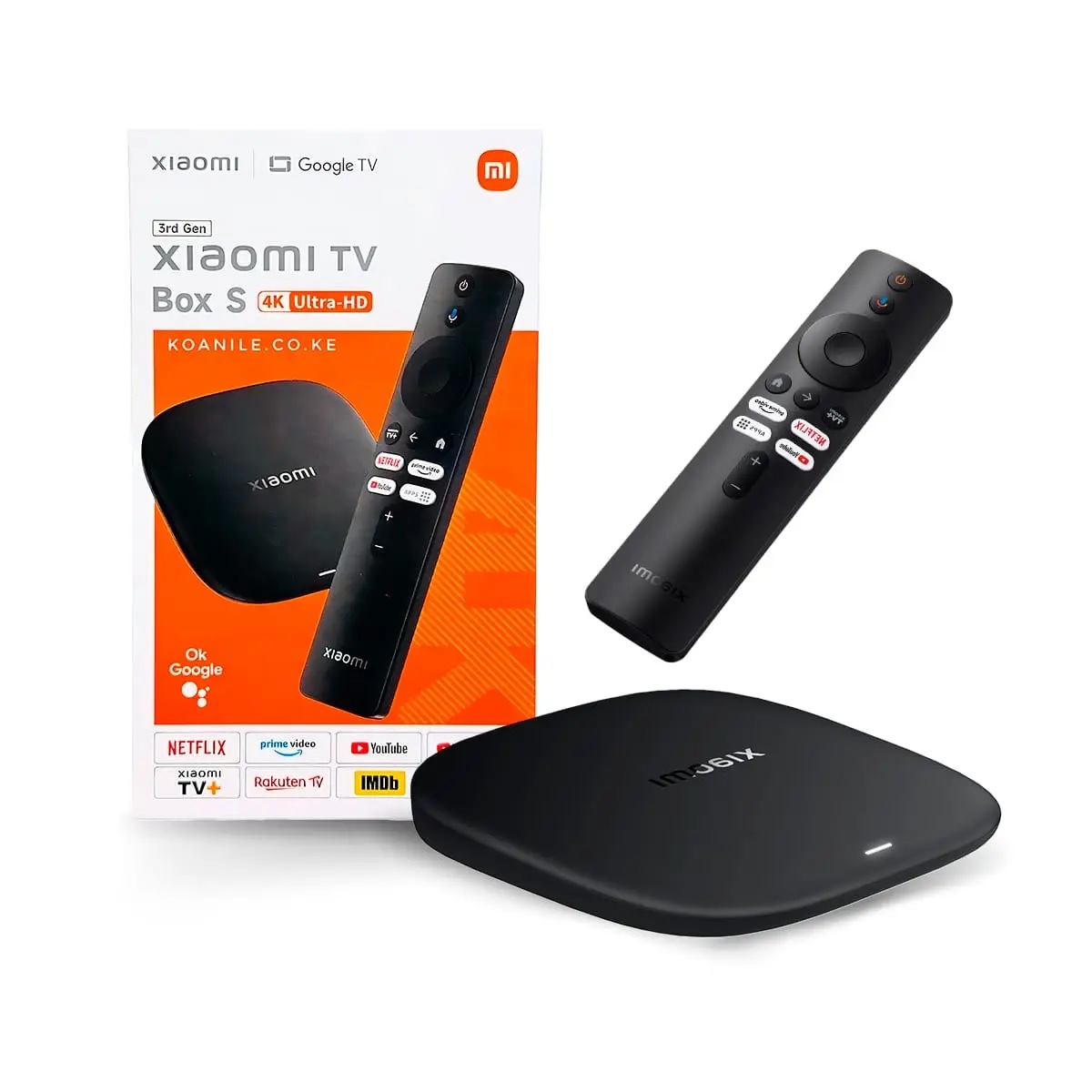 TV BOX XIAOMI S 3ERA GEN. MODELO MDZ-32-AA QUAD CORE 32GB 4K ULTRA HD WIFI6