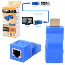 EXTENSOR DE SEÑAL HDMI DE 30M CON CABLE UTP