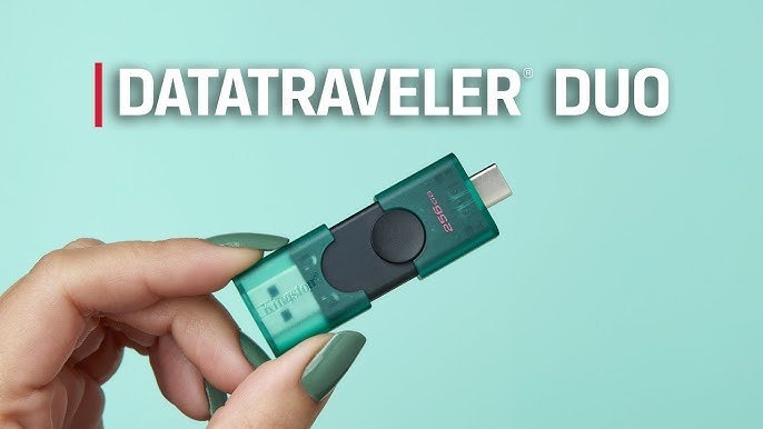 FLASH MEMORY KINGSTON 128GB USB-A + USB-C 3.2 GEN 1 DATA TRAVELER DUO