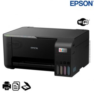 SISTEMA DE TINTA ORIGINAL EPSON L3250 Impresora, Copiadora, Scanner, conexión WIFI, USB, Mayor Velocidad, Tinta para 6.000 páginas, fotos, Color y B&N