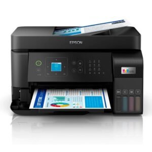 SISTEMA DE TINTA ORIGINAL EPSON L5590  Copiadora ADF, Escáner, Impresora, conexión WIFI,  USB, Wi-Fi Direct, Ethernet, Tinta para 6.000 páginas, Fotos, Color y B&N