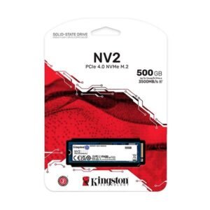 DISCO SOLIDO KINGSTON 500GB NV3 M.2 2280 PCIE 4.0 NVME