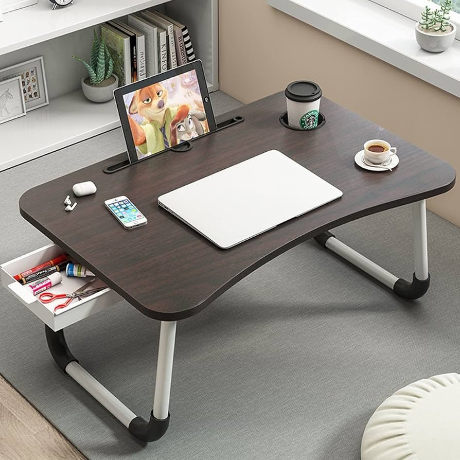 MESA PARA COMPUTADORA PORTATIL MADERADO 12-01-016 BLACK