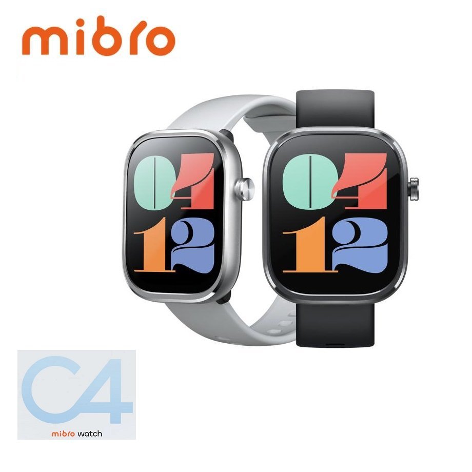 SMART WATCH MIBRO C4 GRAY BT 5.3 LLAMADAS TFT 2ATM 100 MODOS