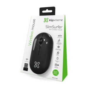 MOUSE KLIPX KMW-415BK WIRELESS SLIM BLACK NANO