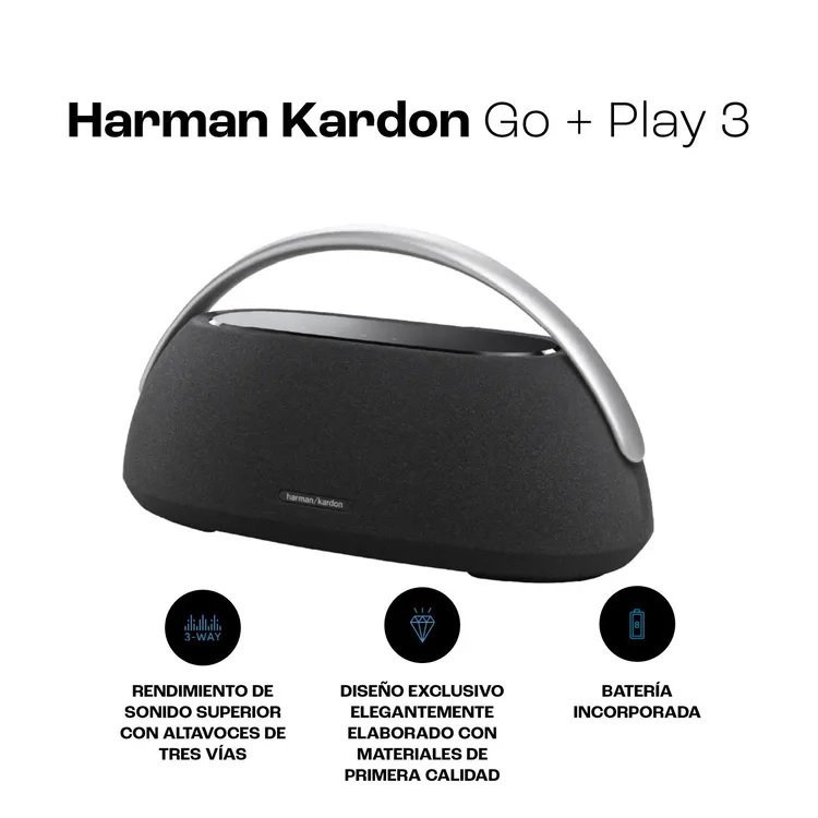 PARLANTE HARMAN KARDON GO PLAY 3