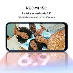 CELULAR XIAOMI REDMI 15C MEDIATEK HELIO G81 ULTRA 8GB,256GB,6.9"