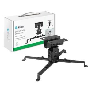 SOPORTE PARA PROYECTOR STEREN STV-025 PARA TECHO, DOBLE ARTICULACION