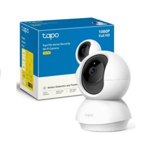 CAMARA DE SEGURIDAD TPLINK TAPO C202 WIFI 360 GRADOS HD VISION AI DETECCION ALARMA LUZ