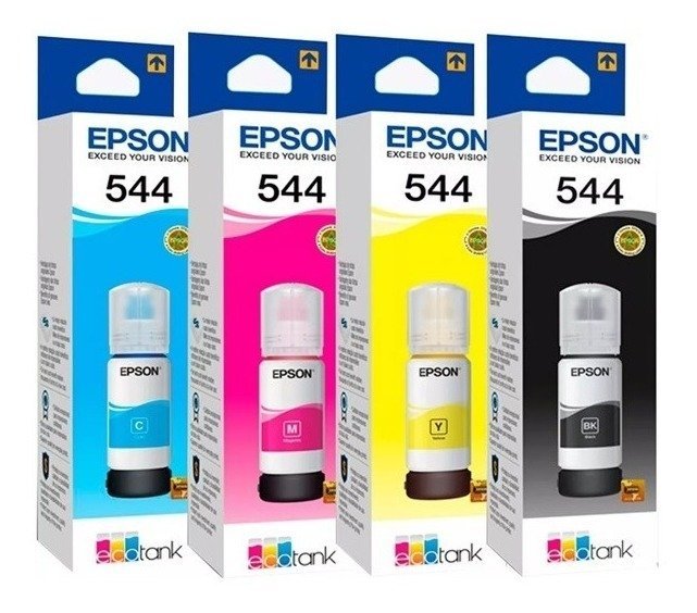 TINTA EPSON 544 ORIGINAL CADA COLOR