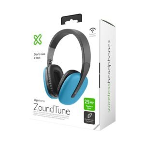 HEADPHONES KLIPX KWH-010BL WIRELESS ONEAR 25HRS BLUETOOTH BLUE