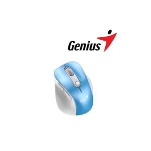 MOUSE GENIUS MINI ERGO 9000S PRO WIRELESS LIGHT SILVER RECARGABLE DUAL BLUETOOTH