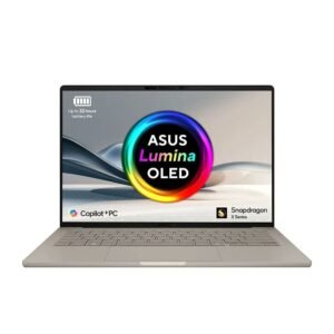 COMPUTADORA PORTÁTIL ASUS ZENBOOK A14 UX3407QA-QD180W SNAPDRAGON X X126100 16GB,1TB SSD,OLED 14",WINDOWS 11