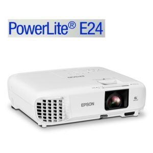 PROYECTOR EPSON POWER LITE E24 3600 LUMENES XGA HDMI USB WHITE