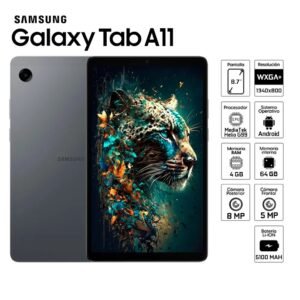 TABLET SAMSUNG TAB A11 SM-X133 MEDIATEK HELIO G99 4GB,64GB,8.7"HD,GRAY