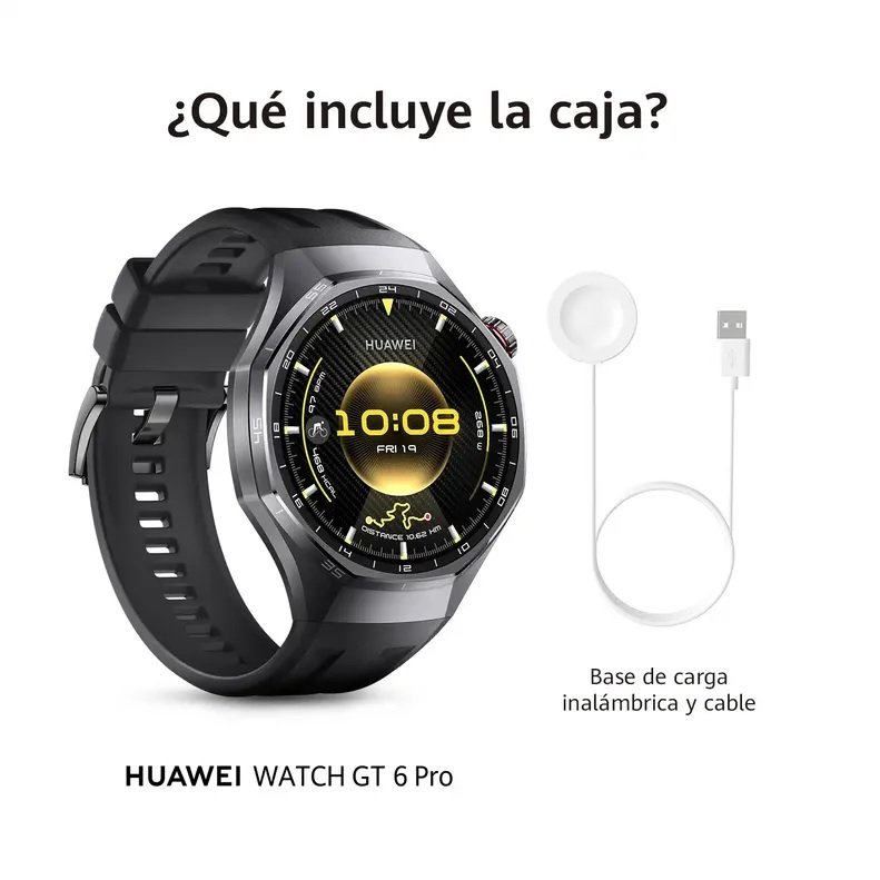 SMART WATCH HUAWEI GT6 PRO MODELO ATM-B29 BLACK