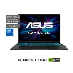 COMPUTADORA PORTÁTIL ASUS V16 GAMING V3607VH-RP058 CORE 7 240H Memoria 16GB,1TB SSD,RTX5050 DE 8GB, Pantalla 16",SIN S.O