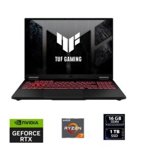 COMPUTADORA PORTÁTIL ASUS TUG GAMING A16 FA608UH-RV063 AMD RYZEN 7 260 Memoria 16GB,1TB SSD,RTX5050 DE 8GB, Pantalla 16",SIN S.O