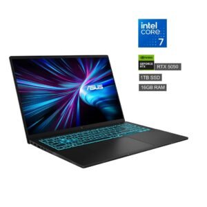 COMPUTADORA PORTÁTIL ASUS V16 GAMING V3607VH-RP058 CORE 7 240H Memoria 16GB,1TB SSD,RTX5050 DE 8GB, Pantalla 16",SIN S.O