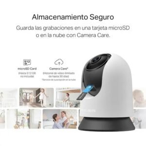 CAMARA MERCUSYS MC210 WIFI PANORAMICA INTERIOR 360 GRADOS 2K 3MP