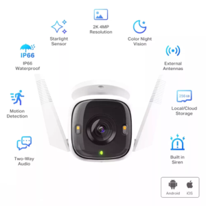 CAMARA TPLINK TAPO C320WS IP66 4MP EXTERIOR