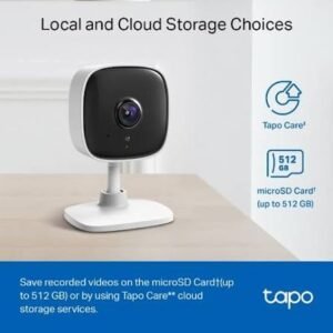 CAMARA TPLINK TAPO C110 INTERIOR WIFI 3MP CON DETECCION DE MOVIMIENTO