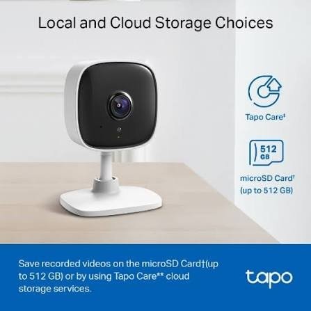 CAMARA TPLINK TAPO C110 INTERIOR WIFI 3MP CON DETECCION DE MOVIMIENTO