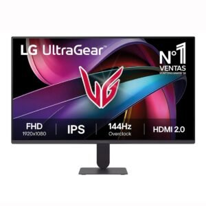MONITOR LG 27" MOD.27G411A-B ULTRAGEAR FHD IPS GAMING 144HZ 1MS HDMI DP SLIM STAND BLACK