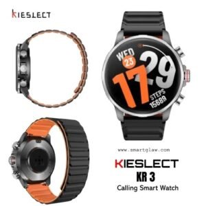 SMART WATCH KIESLECT KR3 STEEL BLACK CALL 1.5"HD AMOLED 178 MODOS DEPORTIVOS 5ATM