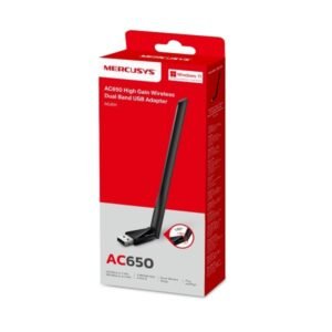 ADAPTADOR MERCUSYS MU6H USB WIRELESS DUAL BAND HIGH GAIN AC650