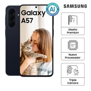 CELULAR SAMSUNG A57 5G SM-A576B/DS EXYNOS 1680 12GB,256GB,6.7"AMOLED